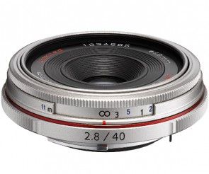 Obiectiv Foto HD Pentax-DA 40mm F2.8 Limited Silver